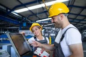 Complete shop floor process visibility Complete shop floor process visibility