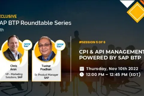 SAP BTP Roundtable Session 5 rev3 | Crave Infotech
