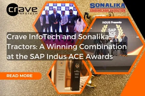 Crave InfoTech and Sonalika Tractors: A Winning Combination at the SAP Indus ACE Awards